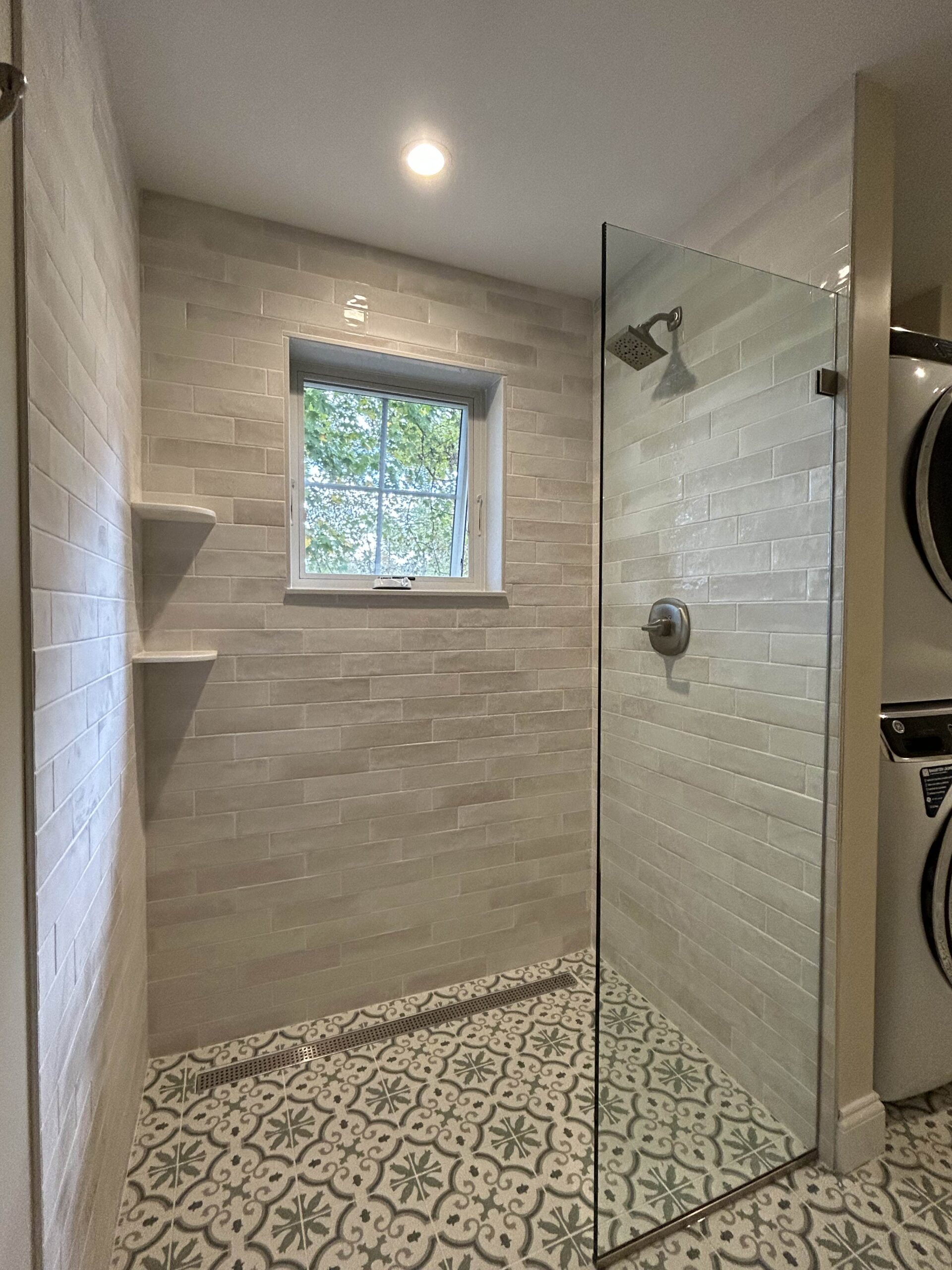 Bathroom Remodel with Walk In Shower