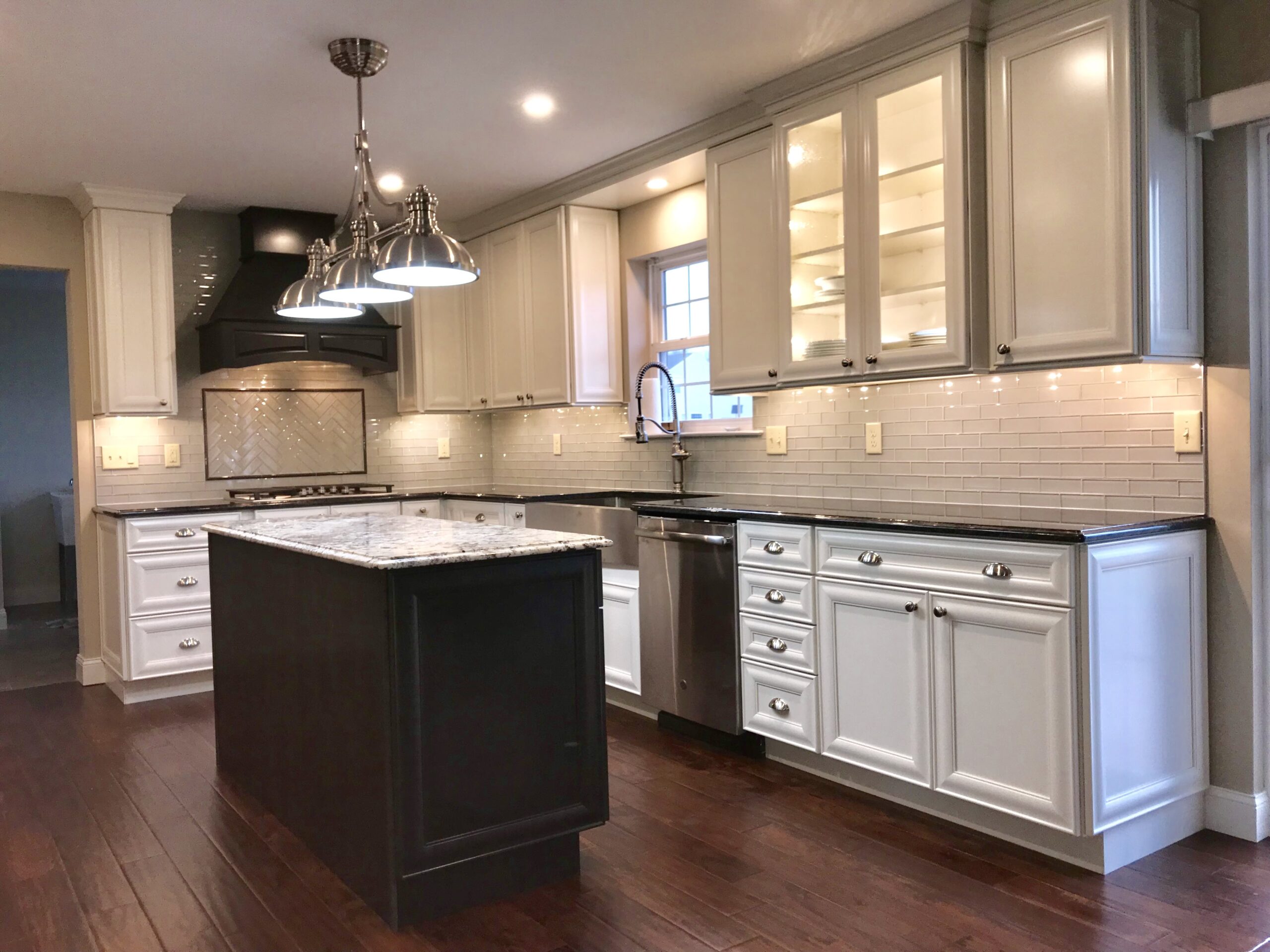 Kitchen Remodel with varying color palettes